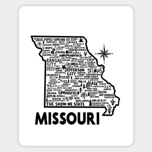 Missouri Map Sticker